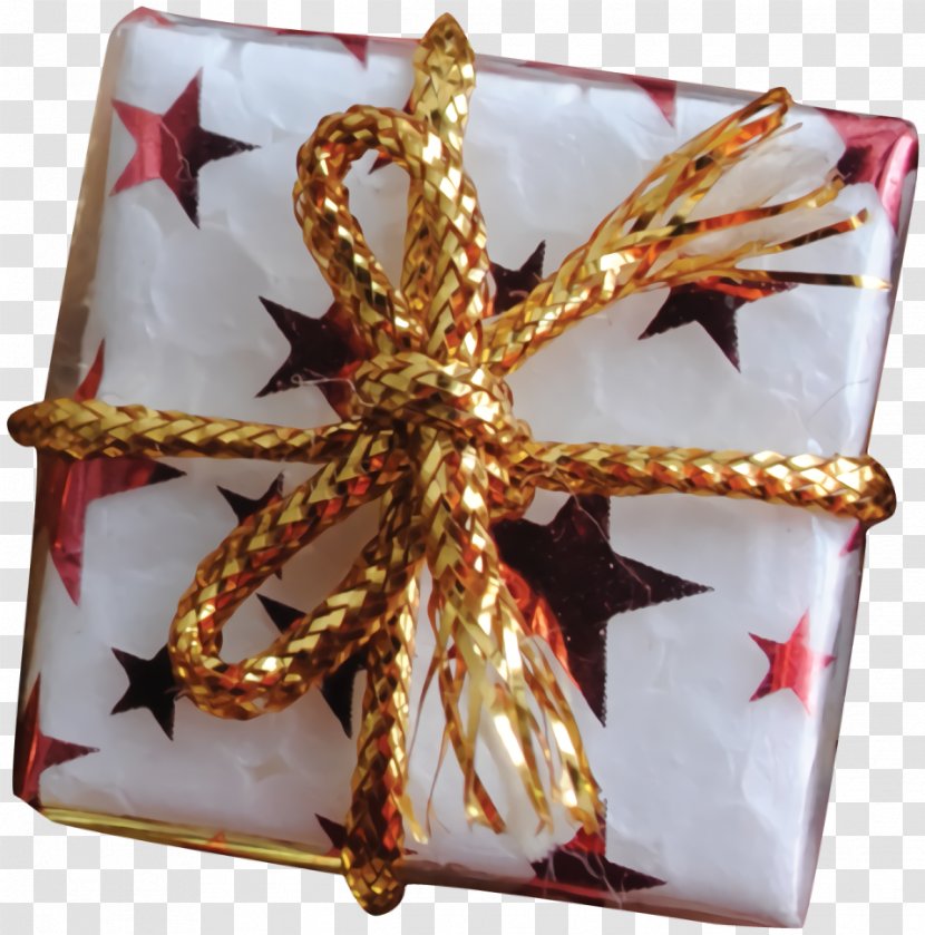 Christmas Gift New Year - Metal Present Transparent PNG