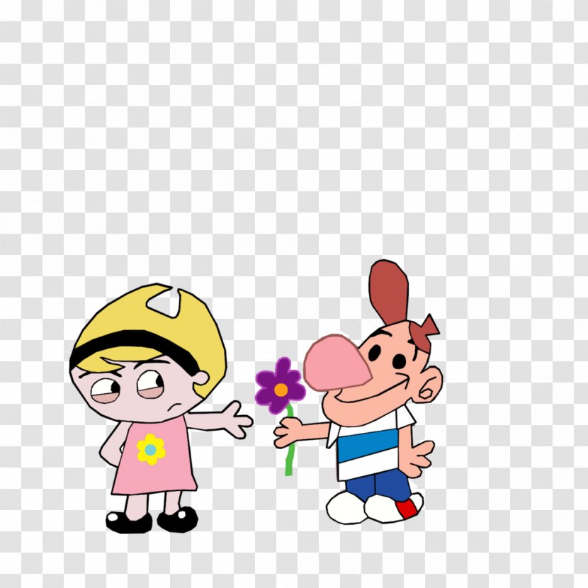 Cartoon Mandy Drawing - Flower - Bills Transparent PNG