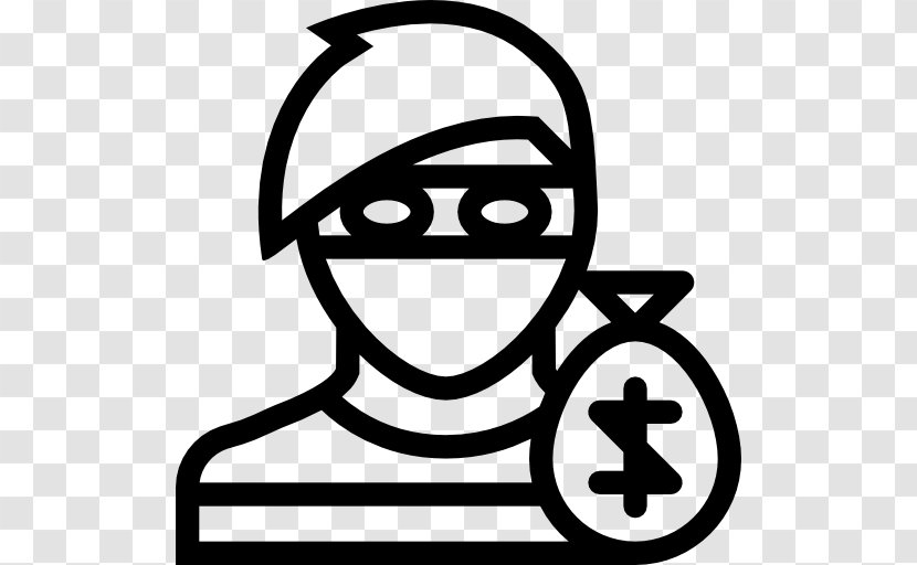 Crime Theft Criminal Law Robbery - Human Behavior - Thief Icon Transparent PNG