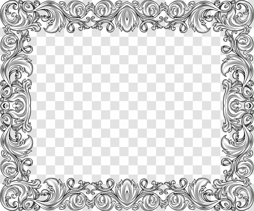 Pattern - Picture Frame - American Border Transparent PNG