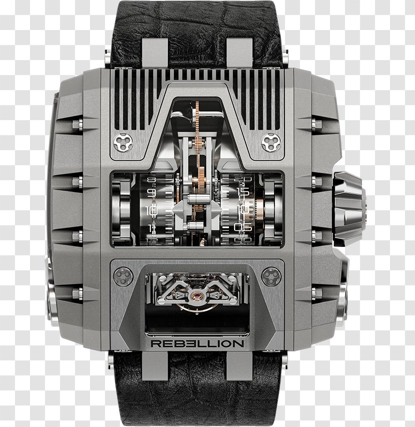 T-1000 Watch Energy Engine System Transparent PNG