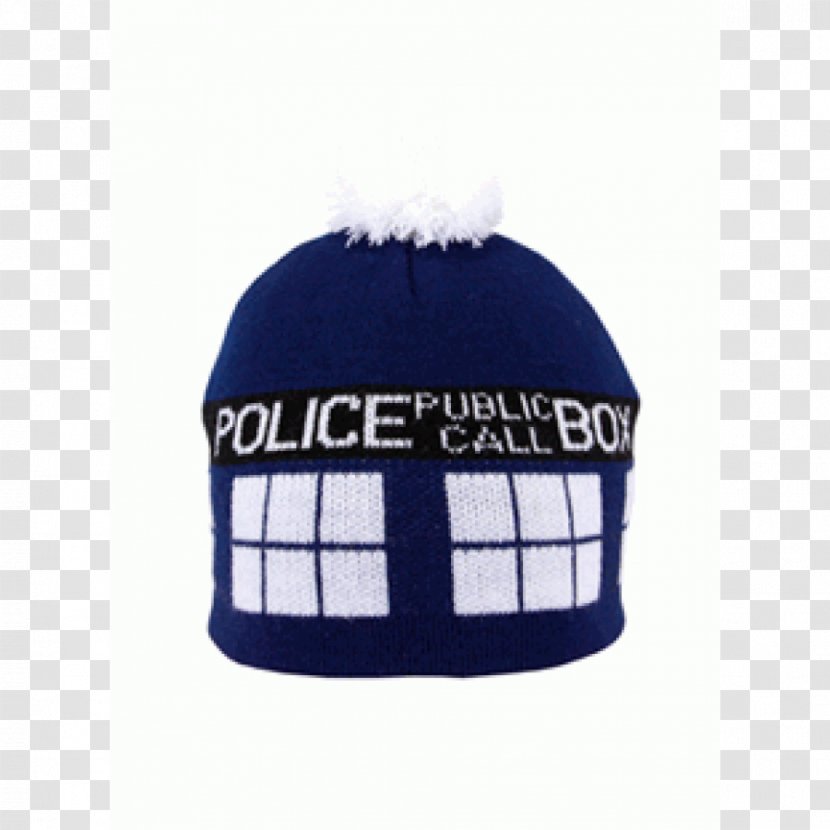 Doctor TARDIS Beanie Dalek Hat - Police Box Transparent PNG