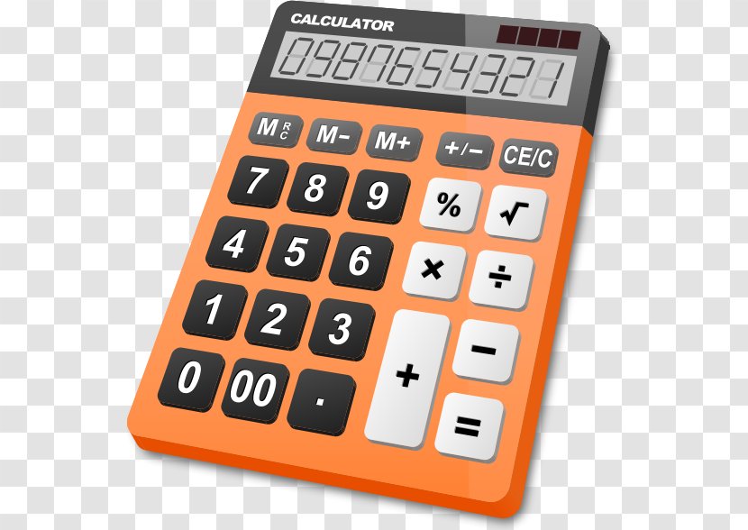 Calculator - Space Bar - Numeric Keypad Transparent PNG