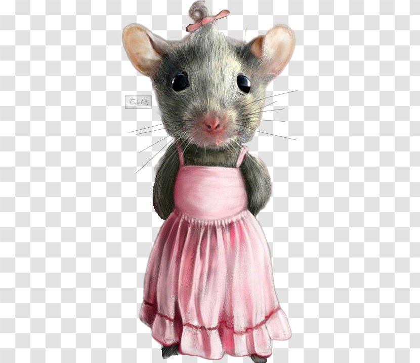 Computer Mouse Gerbil Rat - Rodent Transparent PNG