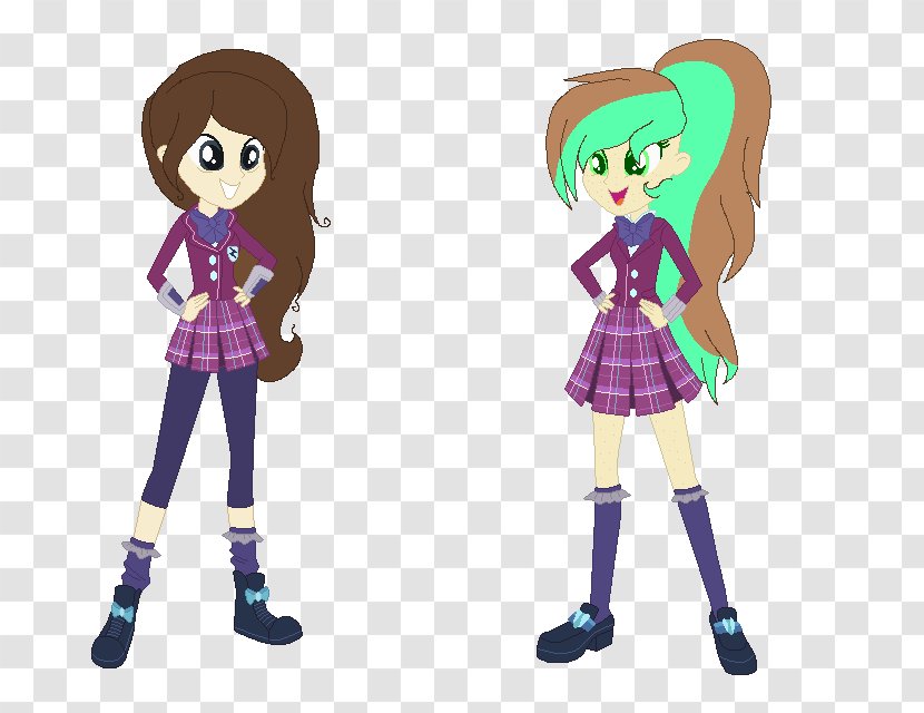 My Little Pony: Equestria Girls Fluttershy Uniform - Toy - The Female Students Who Are Going To Dormitory Transparent PNG