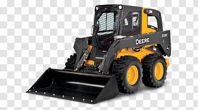 John Deere Skid-steer Loader Tracked Heavy Machinery - Agricultural Machine Transparent PNG