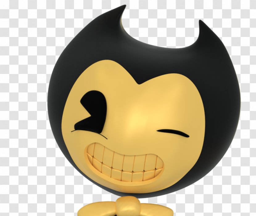 Bendy And The Ink Machine Image Pixel Art Smiley DeviantArt - Video - Glasses Transparent PNG