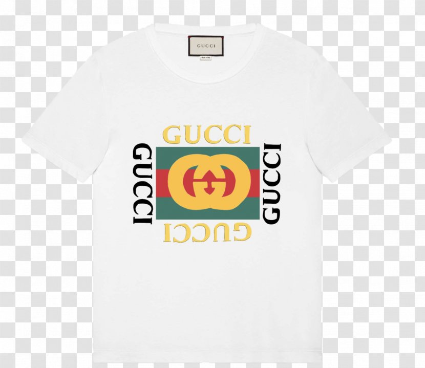 T-shirt Sleeve Gucci - Transparent PNG