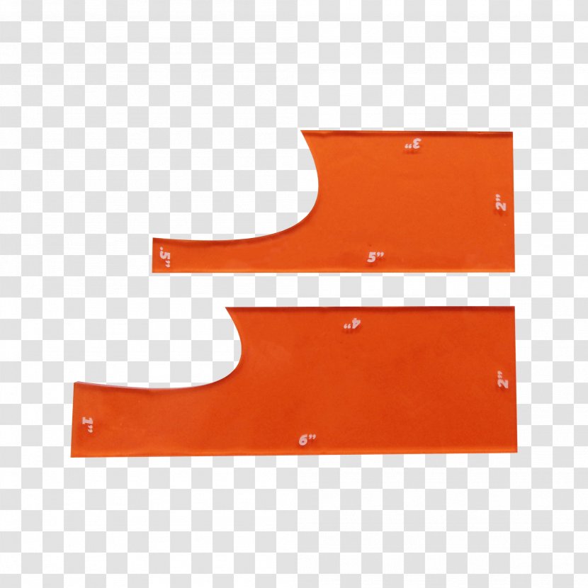 Material Line Angle - Orange Transparent PNG