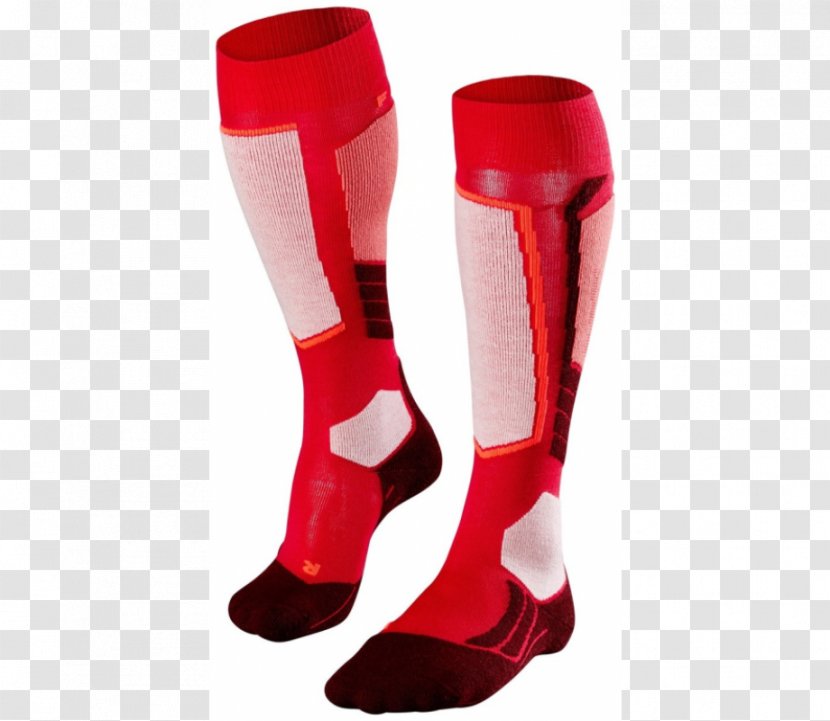 Sock FALKE KGaA Clothing Skiing Ski Boots - Watercolor Transparent PNG