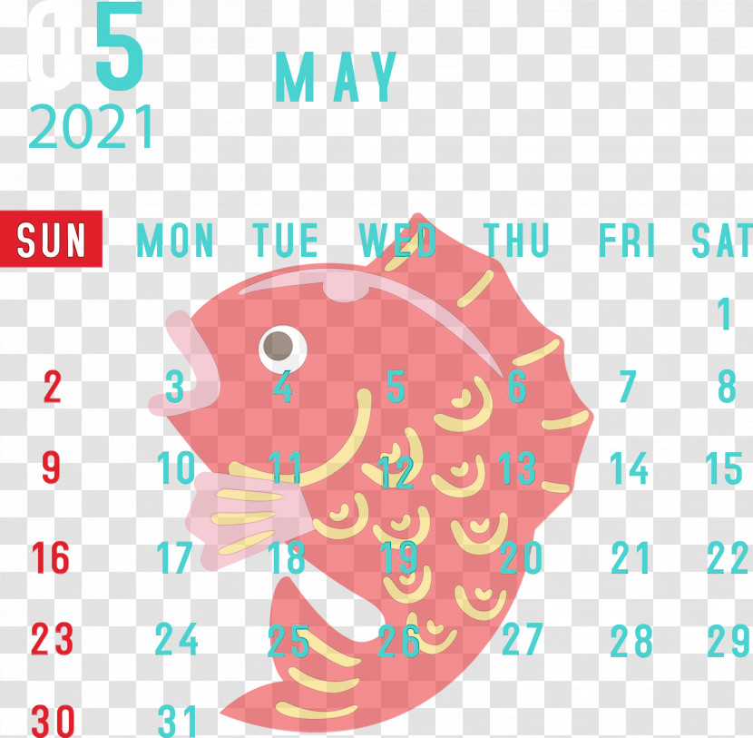 Calendar System Month 2021 May Idea Transparent PNG