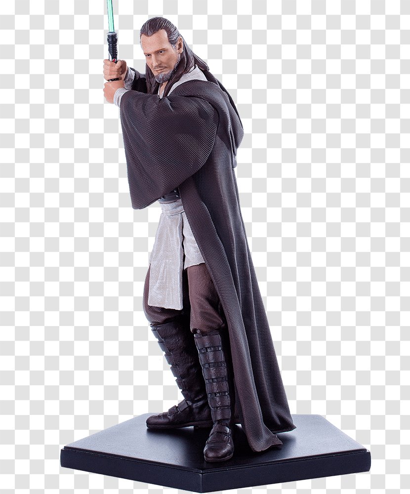 Qui-Gon Jinn Anakin Skywalker Obi-Wan Kenobi Luke Figurine - Mace Windu - Star Wars Transparent PNG