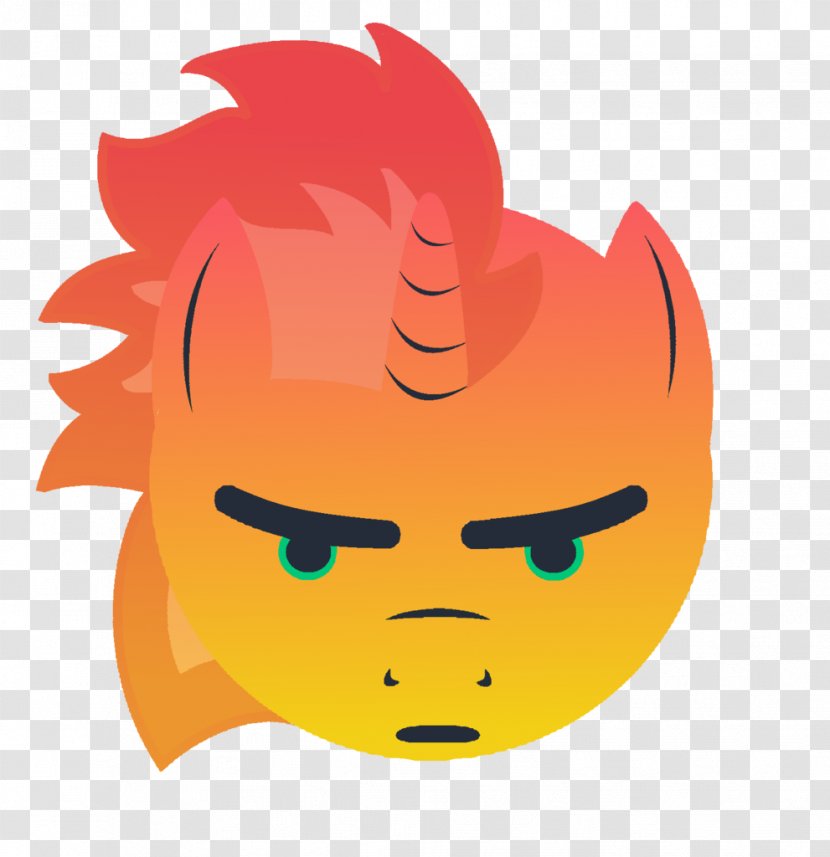 Emoji Facebook Anger My Little Pony: Friendship Is Magic Fandom - Angry Transparent PNG