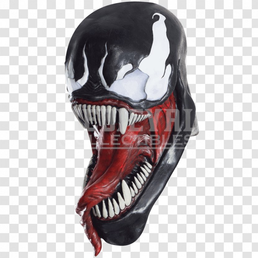Venom Spider-Man T-shirt Mask Costume - Latex Transparent PNG