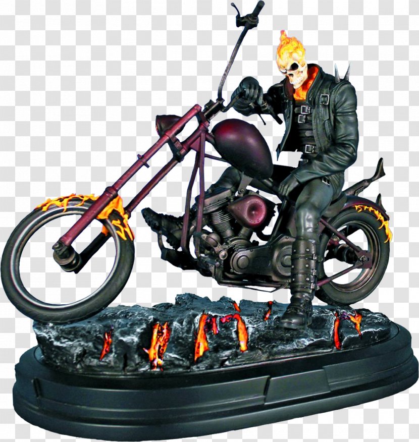 Johnny Blaze Punisher Mephisto Ghost Marvel Comics - Motor Vehicle - Rider Transparent PNG