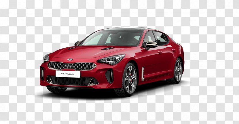 2018 Kia Stinger Mid-size Car Motors Transparent PNG