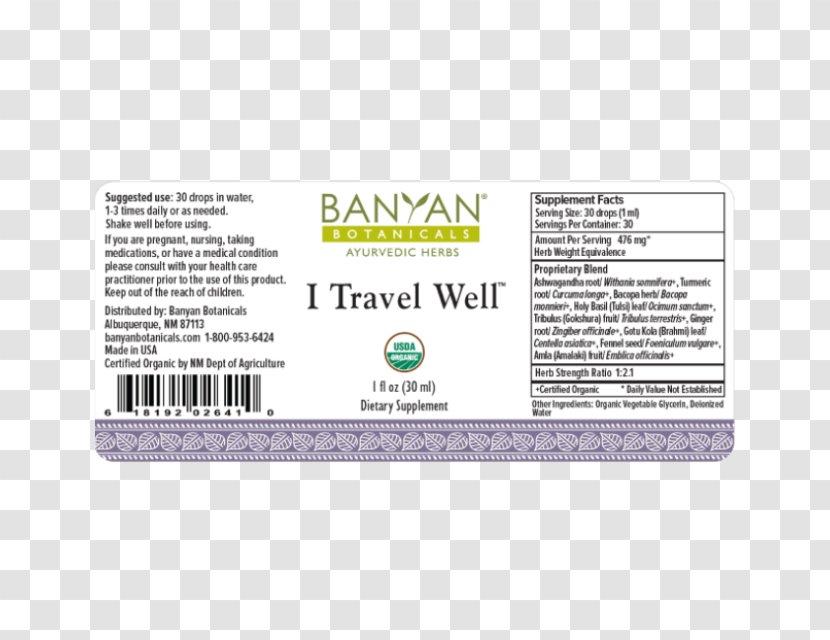 Amazon.com USDA Rural Development Brand Triphala Antioxidant - Banyan Botanicals Herbs Transparent PNG