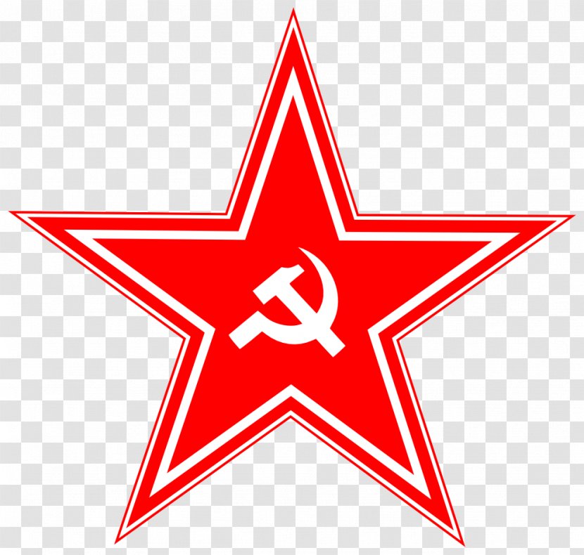 Soviet Union Hammer And Sickle Red Star Communist Symbolism Communism - Ussr Image Transparent PNG