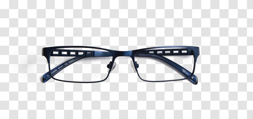 Glasses Goggles Color Blue Black - Eye - Optics Transparent PNG