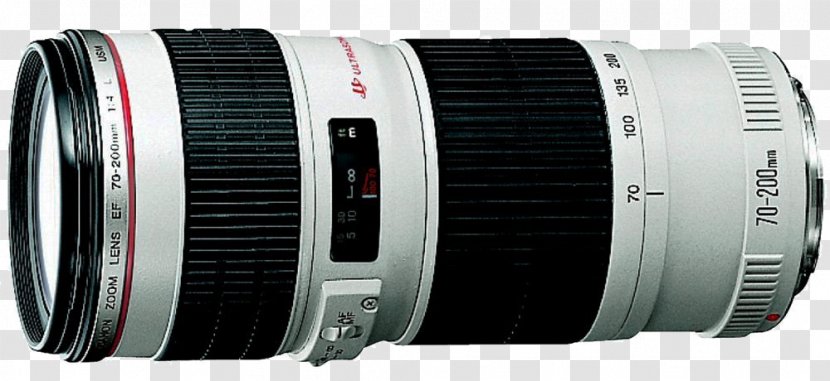 Canon EF Lens Mount 70–200mm Telephoto Camera Image Stabilization - Mirrorless Interchangeable Transparent PNG