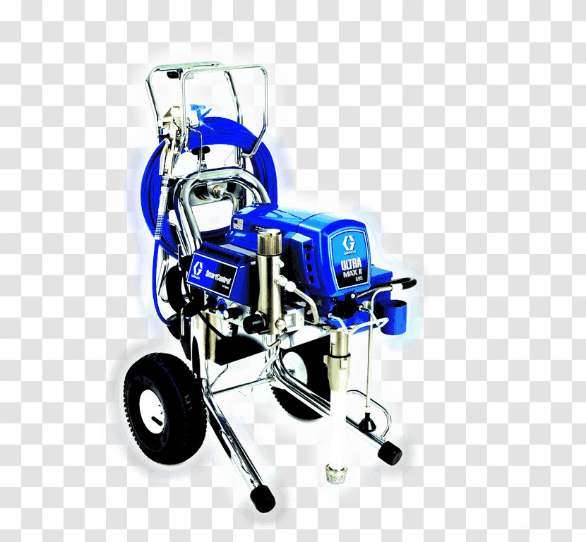 Spray Painting Graco Ultra Max II 695 Airless Paint Sprayer 16W893 - Pistola De Pintura Transparent PNG