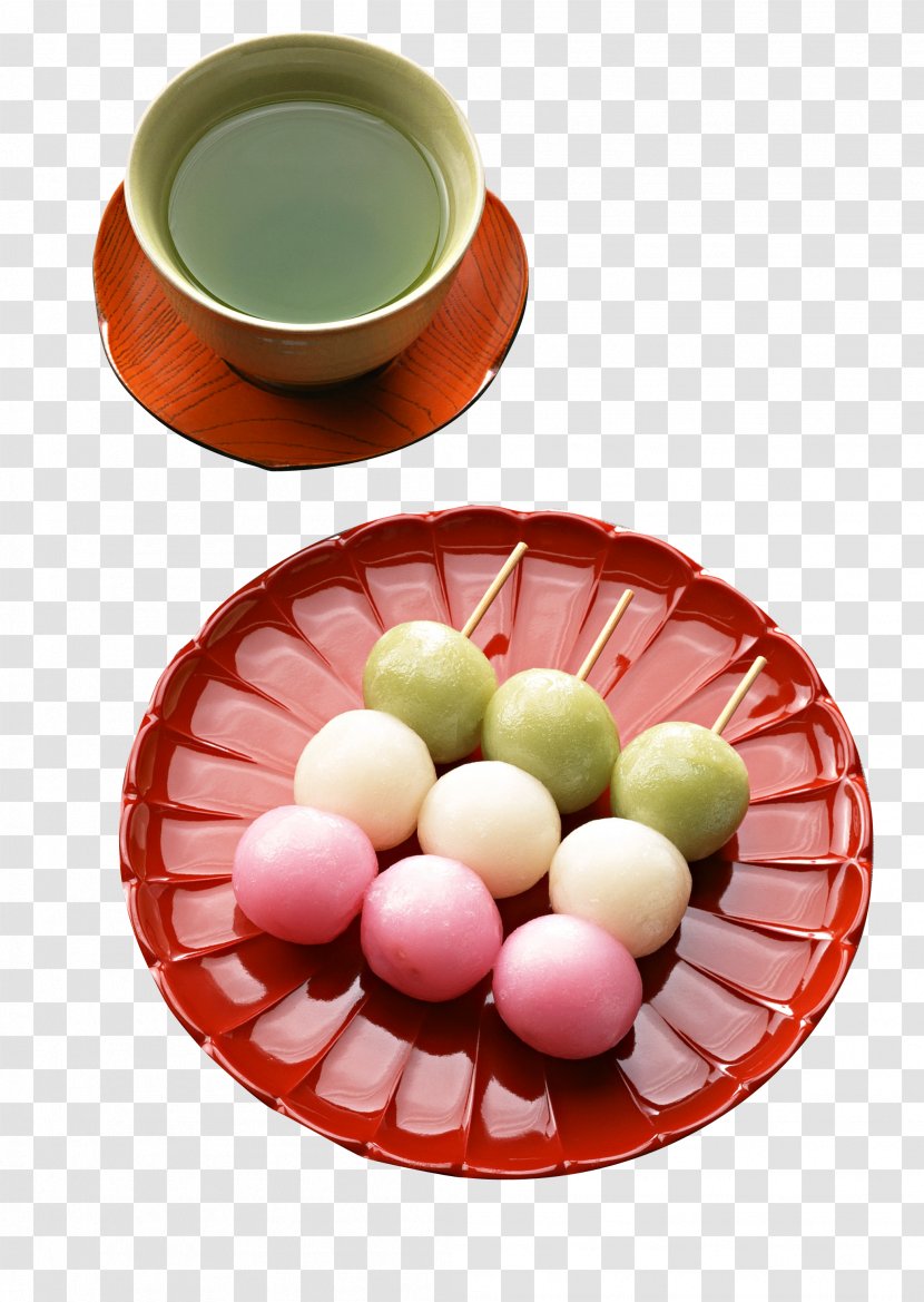Dango Japanese Cuisine Mochi Wagashi Matcha - Rice Flour - Sticky Cake,green Tea Transparent PNG