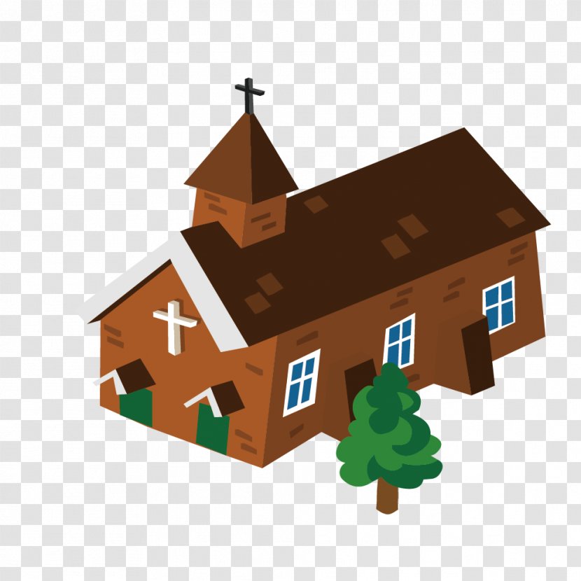 Church Rural Area Clip Art - Raster Graphics Transparent PNG