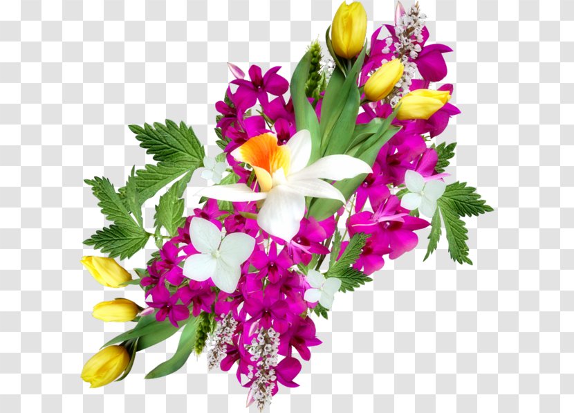 Flower Bouquet Floristry Cut Flowers - Flowering Plant - Milk Transparent PNG