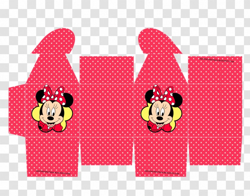 Minnie Mouse Gift Party Child Drawing - Red Transparent PNG