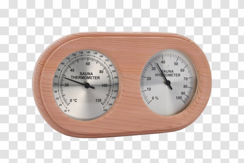 The Sauna Place Hygrometer Thermometer Window - Blank Transparent PNG