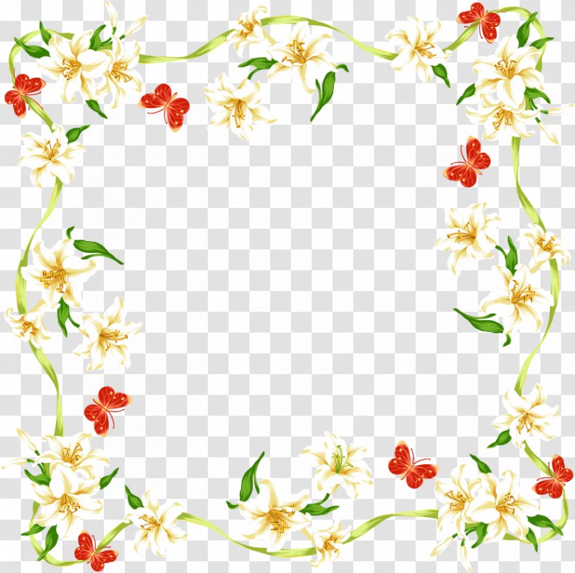 Picture Frames Clip Art - Flora - Watercolor Wreath Transparent PNG