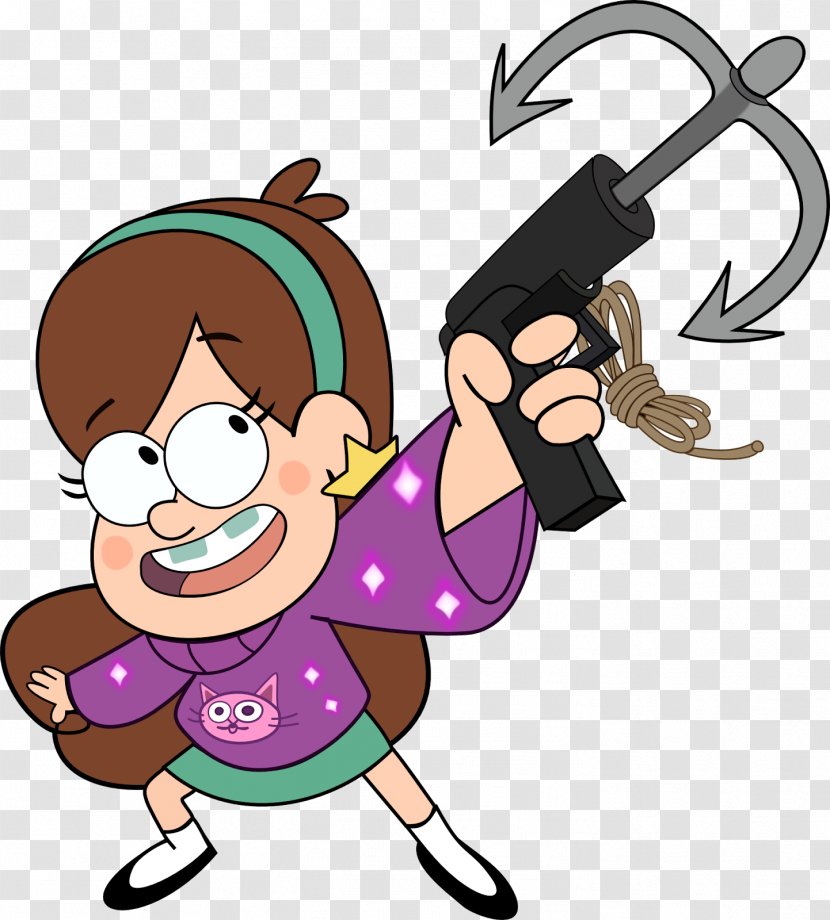 Mabel Pines Dipper Grunkle Stan Grappling Hook Gravity Falls: Legend Of The Gnome Gemulets - Carton Transparent PNG