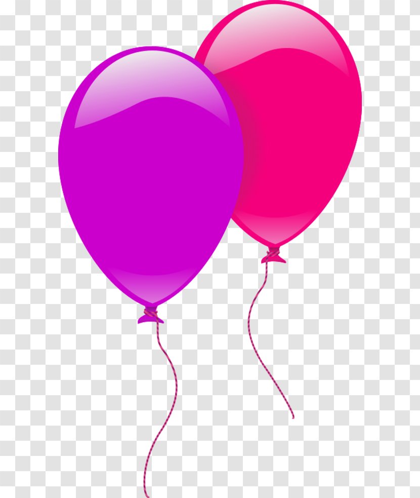 Balloon Birthday Party Clip Art - Royaltyfree - Balloons Clipart Transparent PNG