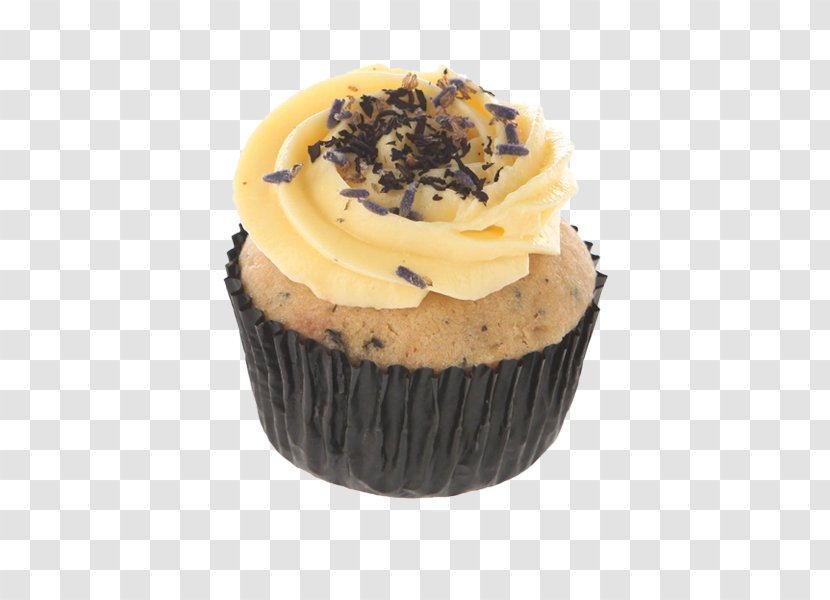 Buttercream Earl Grey Tea Cupcake Muffin Ganache - Chocolate - Matcha Cake Shop Transparent PNG