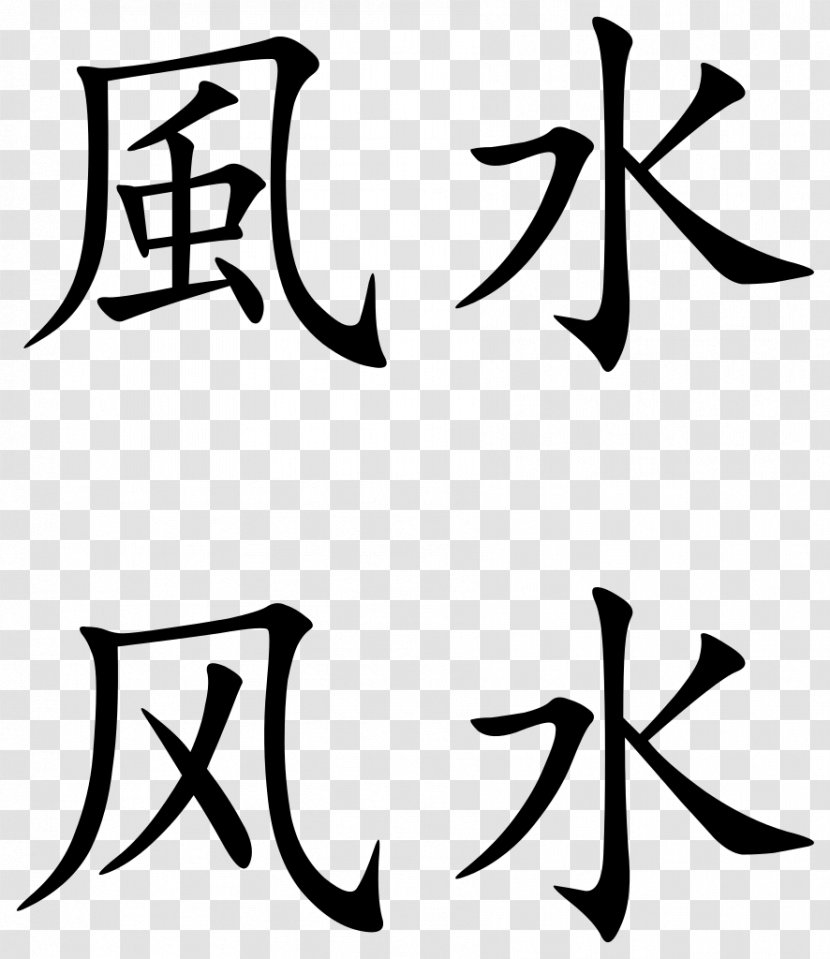 Kangxi Dictionary Chinese Characters Written Stroke Order Radical - Line Art - Symbol Transparent PNG