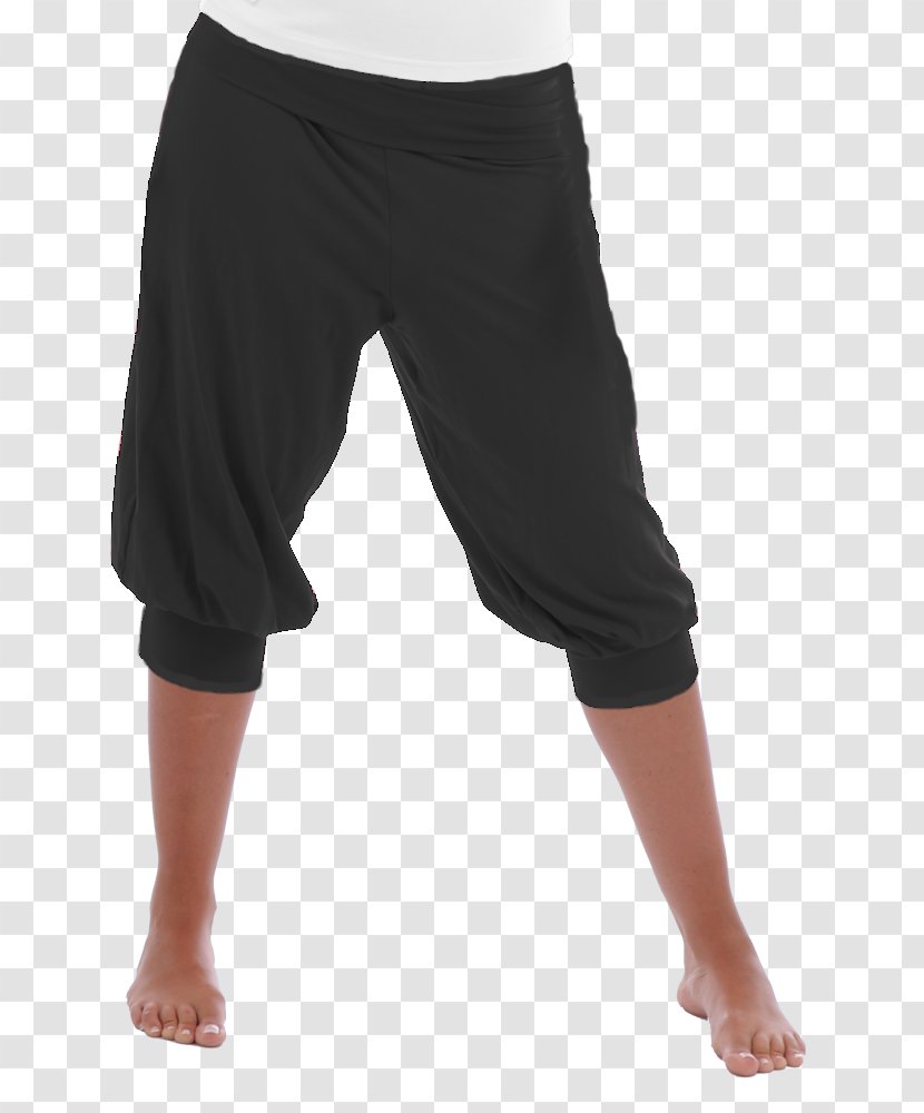 Yoga Pants Leggings Waist Shorts - Flower Transparent PNG