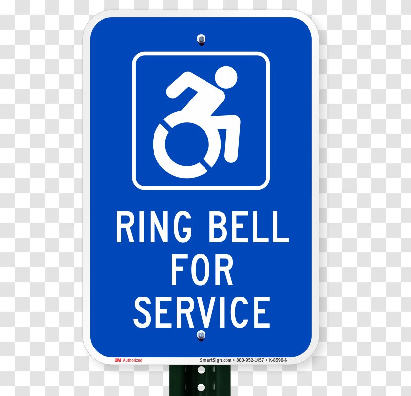 Traffic Sign Logo Reserved For Father Brand Symbol - Parking - Service Bell Transparent PNG