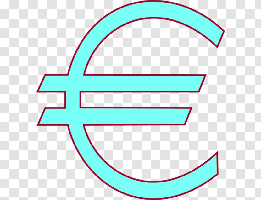 Clip Art Image Free Content Vector Graphics Euro Sign - Eurosymbol Transparent PNG