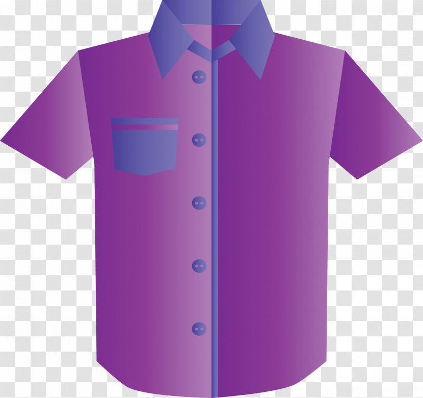 Clothing Purple Violet Sleeve T-shirt Transparent PNG