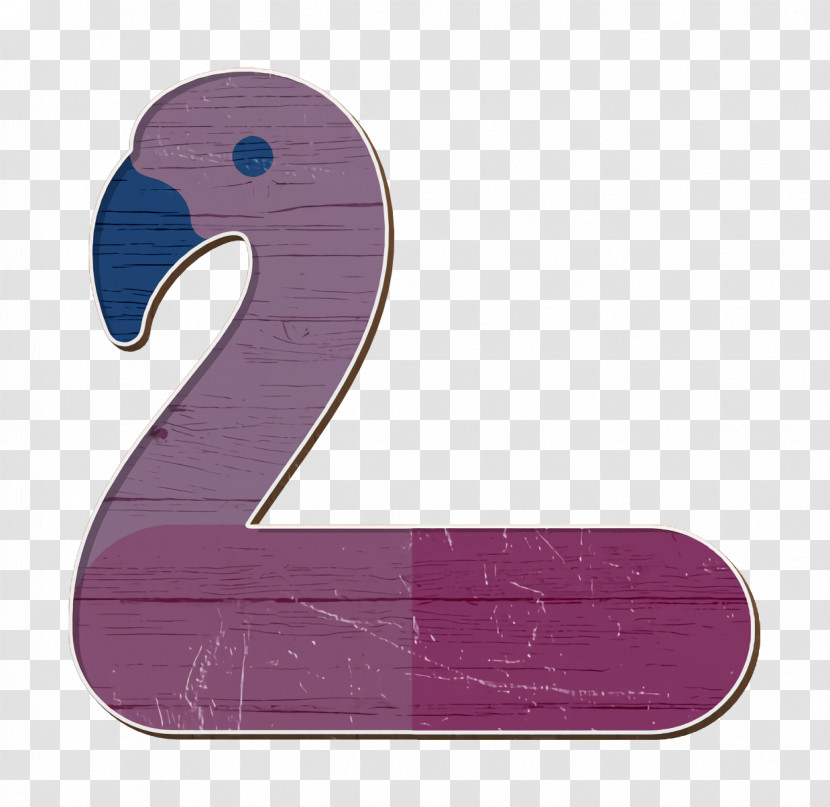 Summer Icon Flamingo Icon Summer Party Icon Transparent PNG
