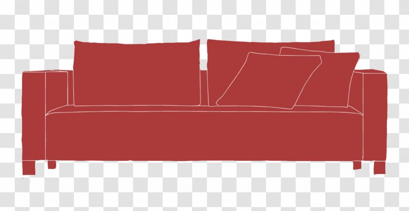 Sofa Bed Line Angle - Couch Transparent PNG