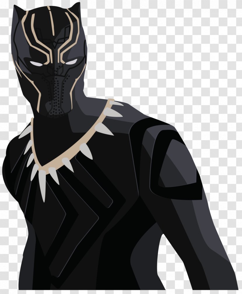 Black Panther Erik Killmonger Vibranium Science Fiction Character - Panter Transparent PNG