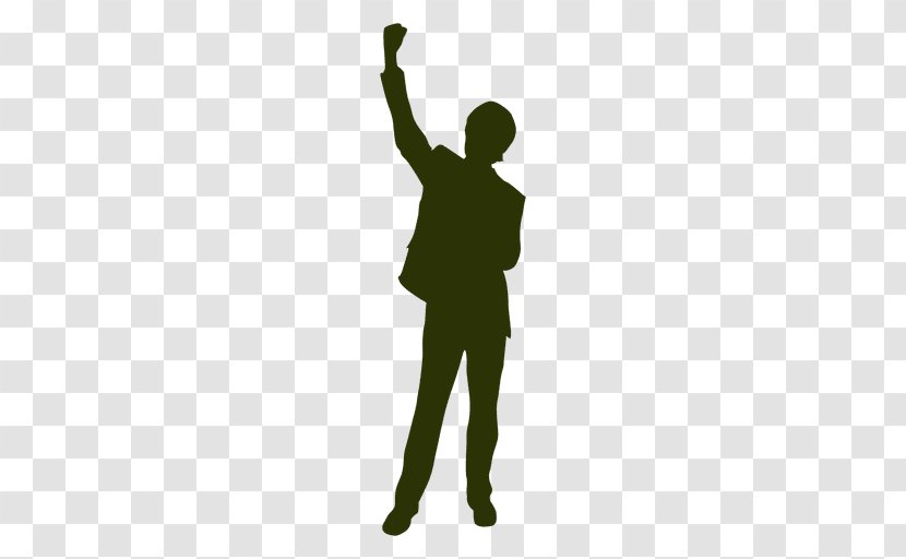 Silhouette Drawing Hand Fist - Joint - Raise Hands Transparent PNG