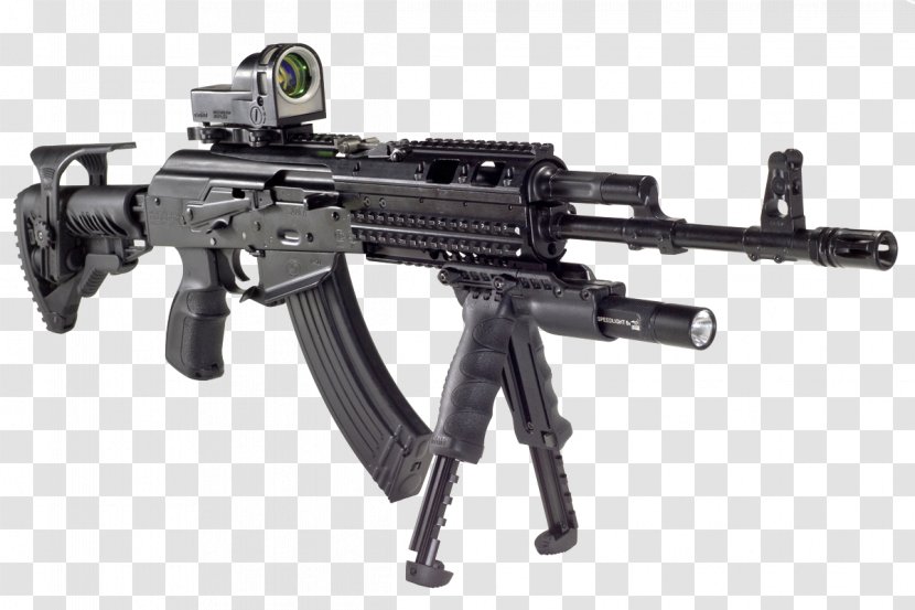 AK-47 Airsoft Guns Weapon Firearm - Flower - Fall Out 4 Transparent PNG