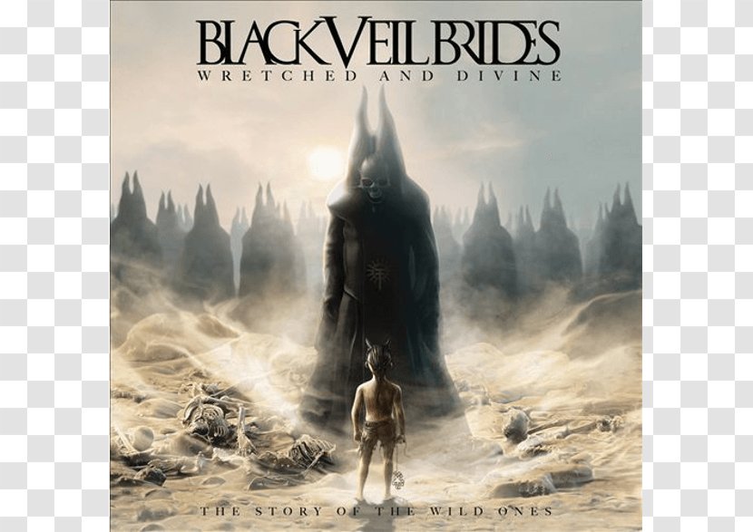 Wretched And Divine: The Story Of Wild Ones Black Veil Brides Album Glam Metal Set World On Fire - Poster Transparent PNG
