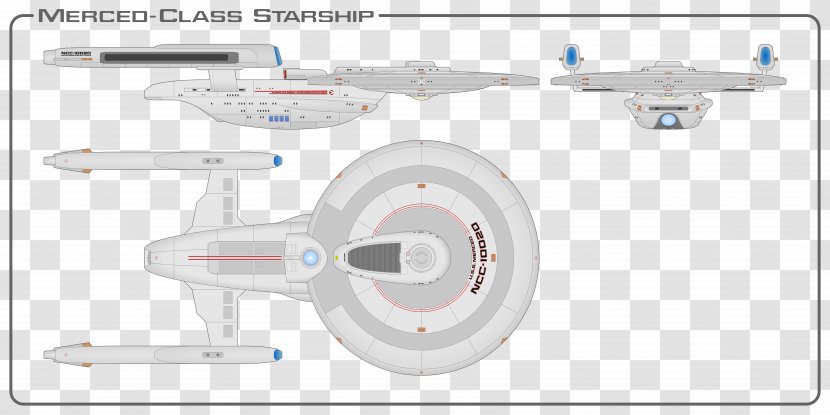Starship Enterprise Star Trek USS (NCC-1701) - Ship Transparent PNG
