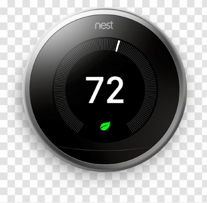 Nest Thermostat (3rd Generation) Learning Labs Smart - Brand Transparent PNG