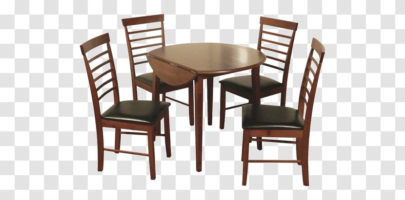 Table Chair Dining Room Furniture - Wood - Oval Set Transparent PNG