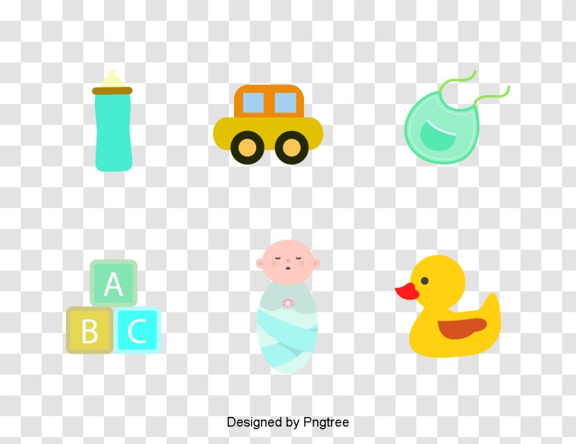 Baby Toys - Animal Figure - Rubber Ducky Transparent PNG