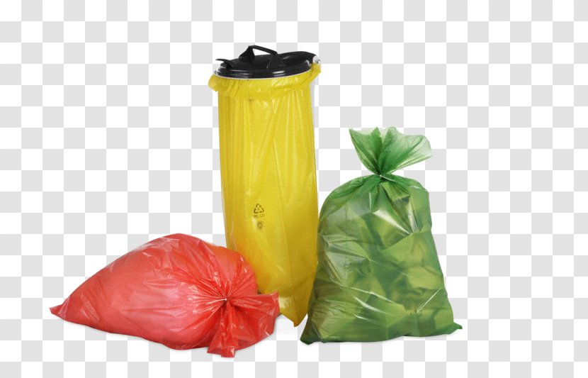 Plastic Bin Bag Packaging And Labeling Waste - Sac Transparent Transparent PNG